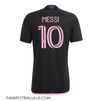 Inter Miami Lionel Messi #10 Tricou Fotbal Replică 2024-25 Barbati Deplasare